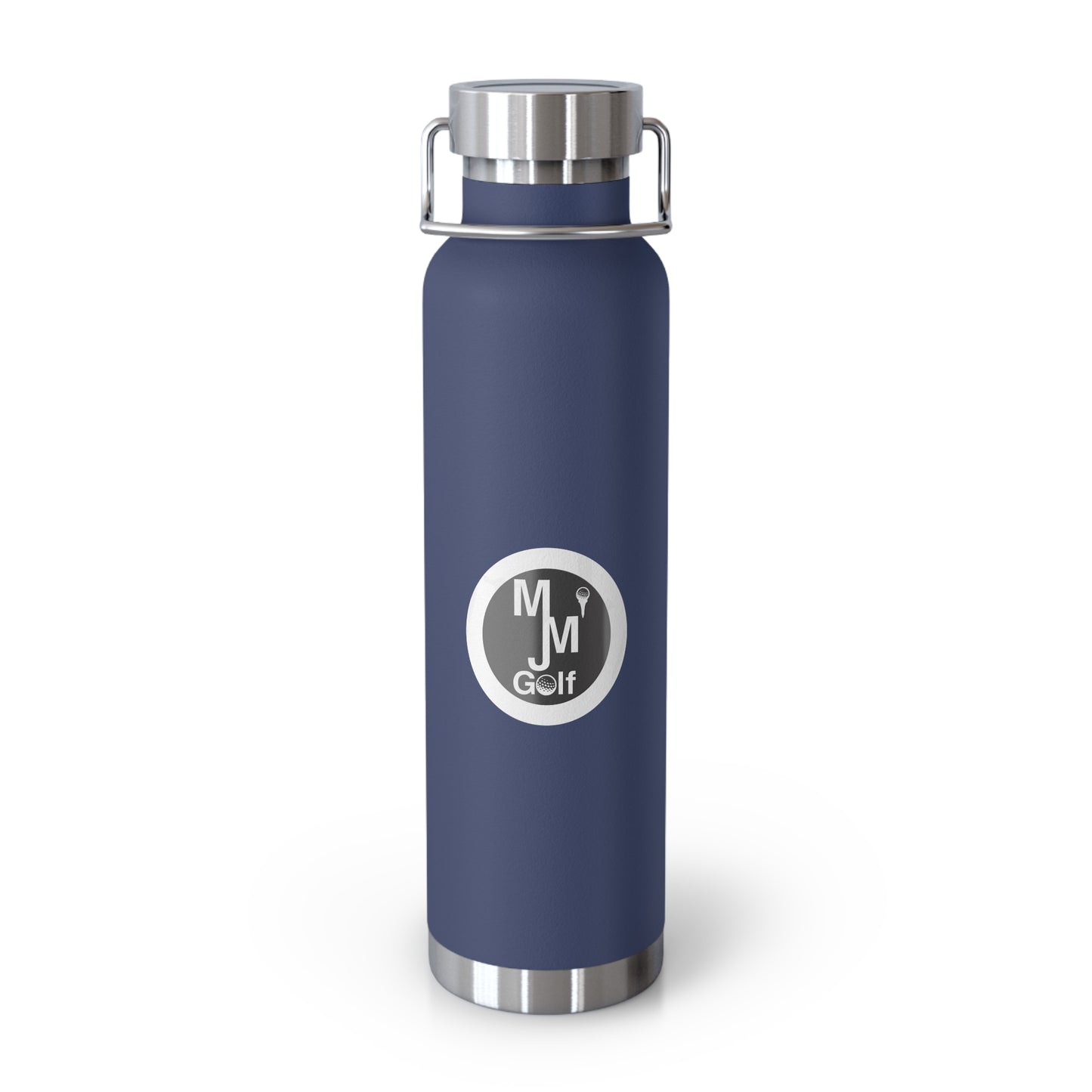 Golf Enthusiast Copper Insulated Water Bottle - Perfect for Outdoor Adventures, Sports Events, and Everyday Use, 22oz